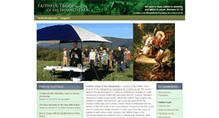 Desktop Screenshot of faithfultroops.org